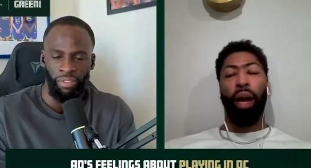 播客聽濃眉講話太催眠？勇士追夢(mèng)格林竟然直播打瞌睡！