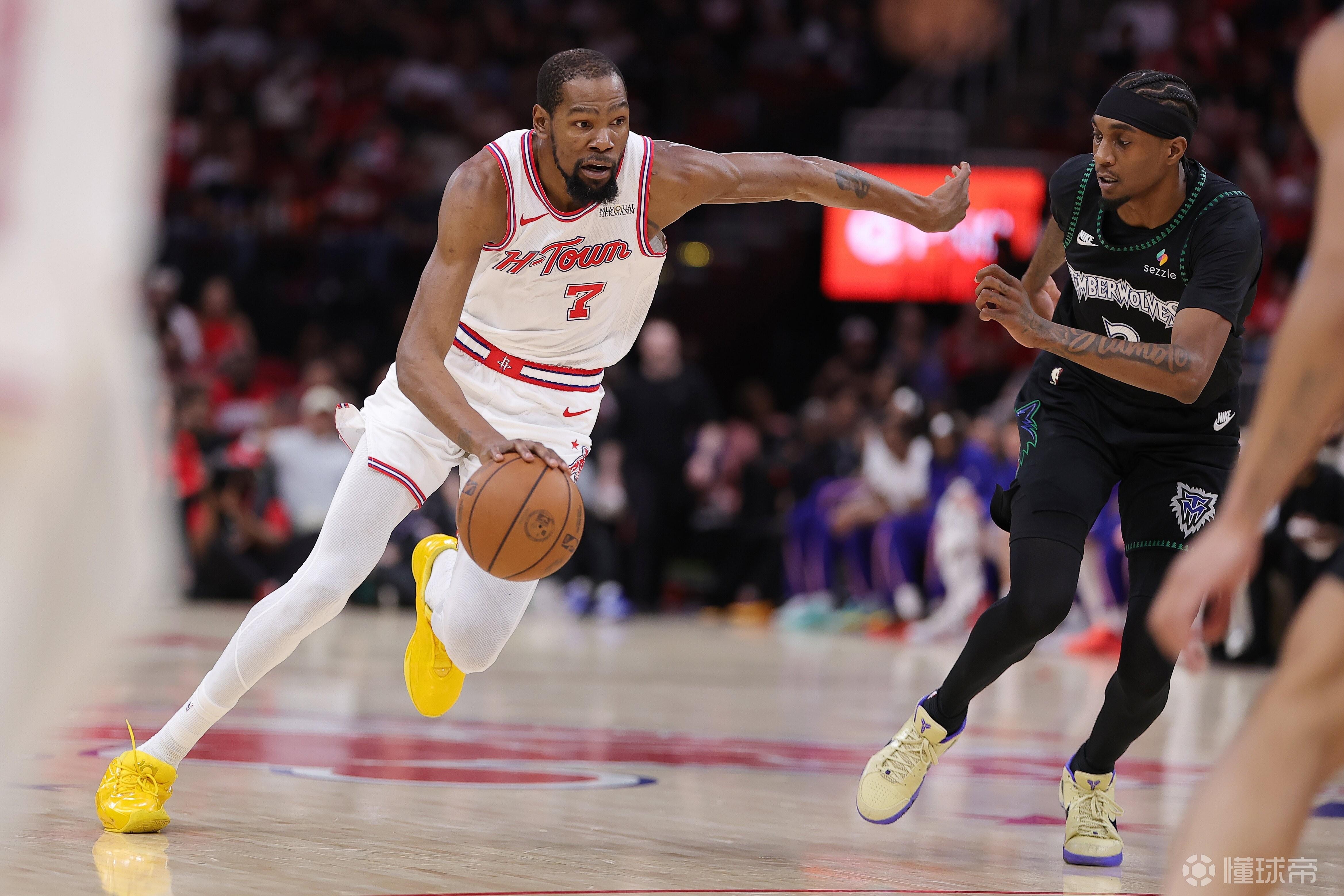 里程悲，杜蘭特單賽季得分2000+&生涯第八次，火箭主場輸球