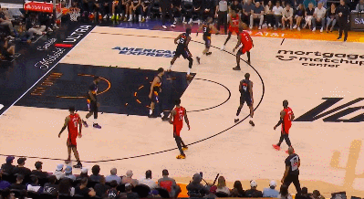 打老東家來勁！杜蘭特晃倒狄龍，一記中投殺人誅心