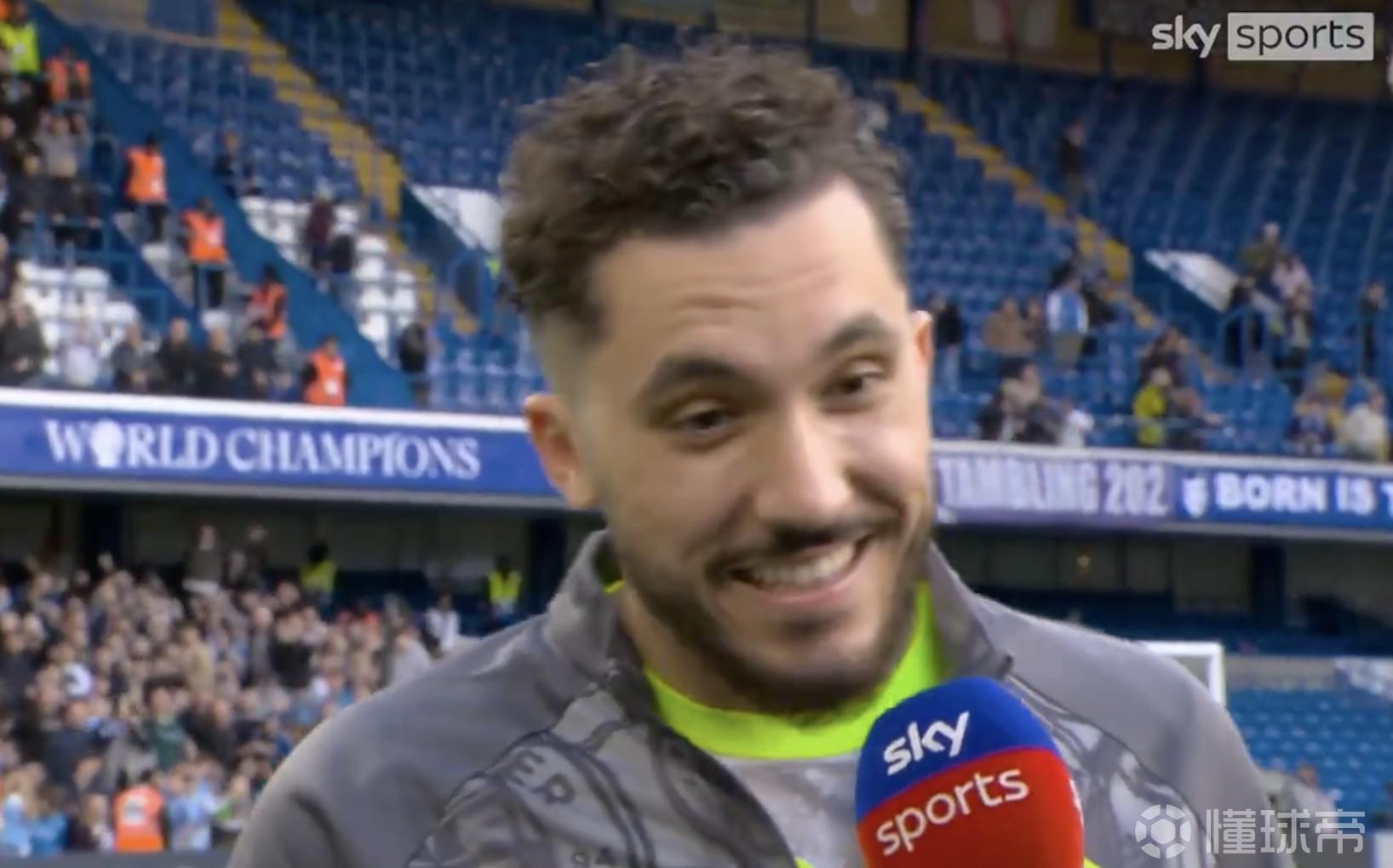 謝爾基：我感受不到壓力，只想為隊(duì)友們送出好的傳球