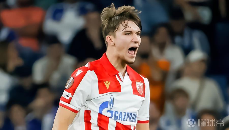 羅馬諾：阿森納有意貝爾格萊德紅星的17歲攻擊型中場(chǎng)科斯托夫