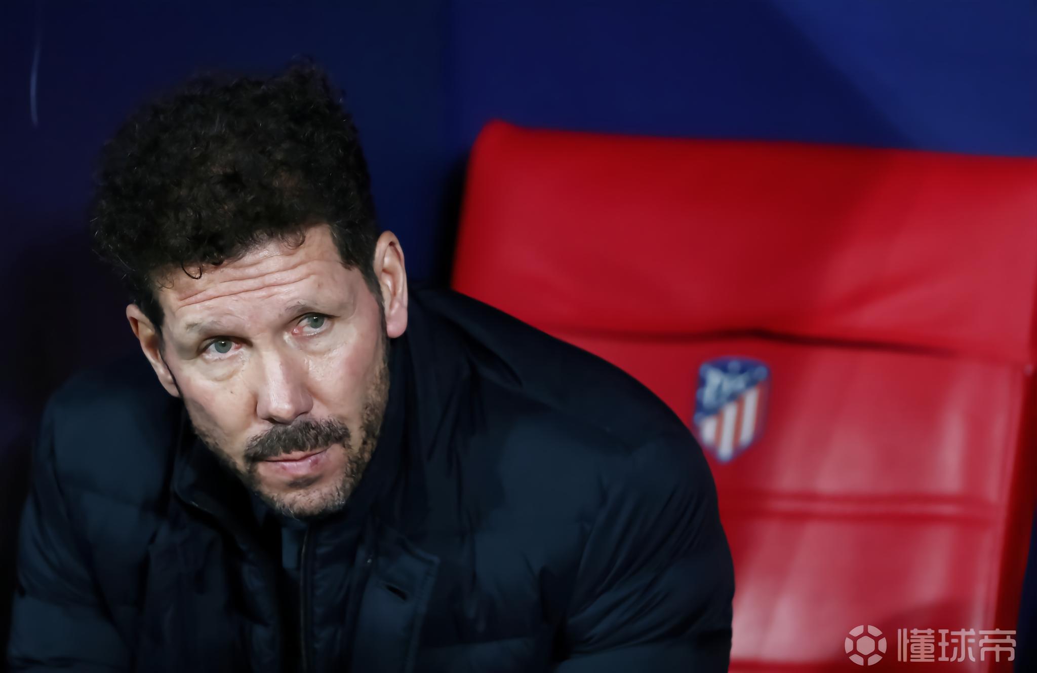 西蒙尼將迎來執(zhí)教生涯第130場(chǎng)歐冠，同期僅瓜帥141場(chǎng)更多